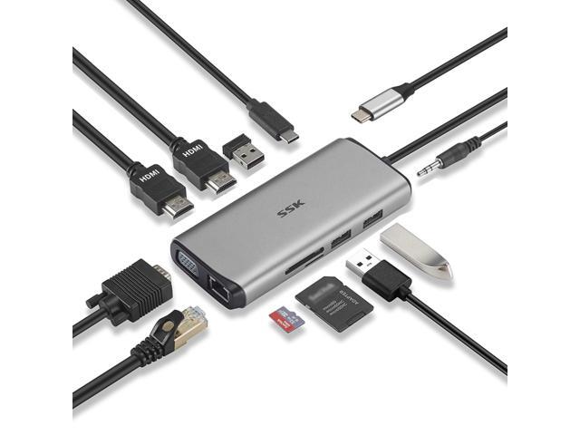 Dock USB-C 11 en 1